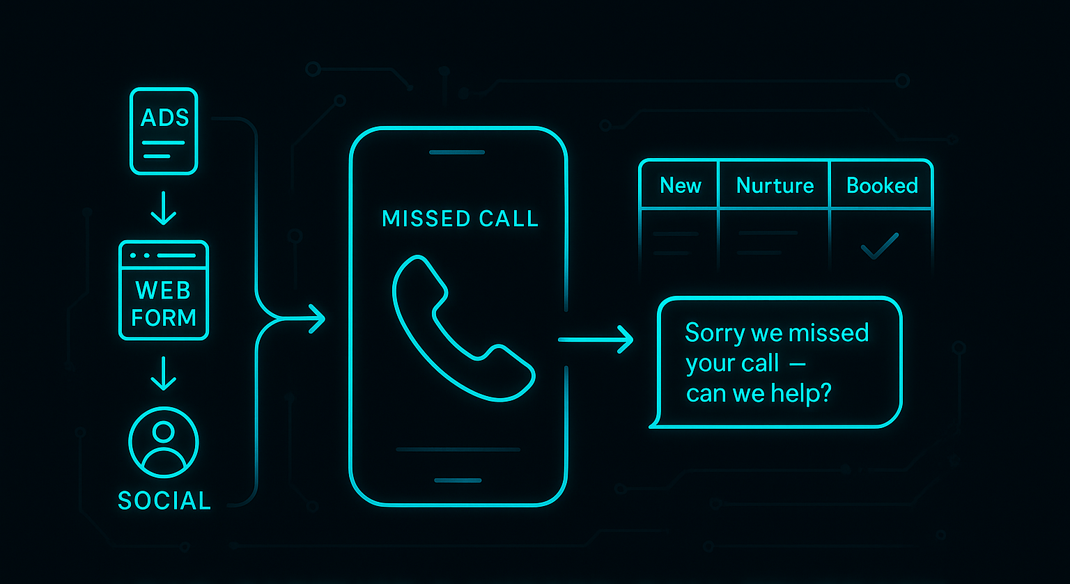 Lead Capture & Missed-Call Textback Lead Capture & Missed-Call Textback